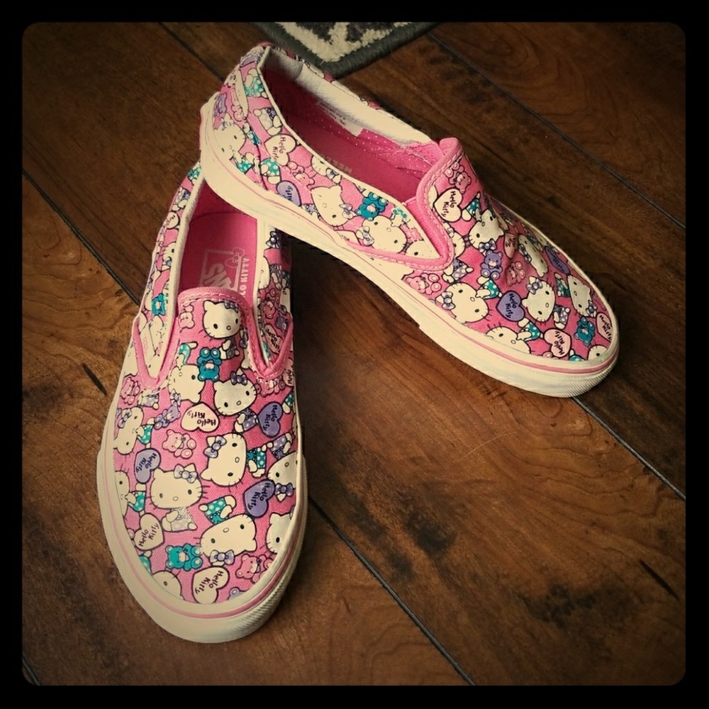 Hello Kitty Vans Slip Ons